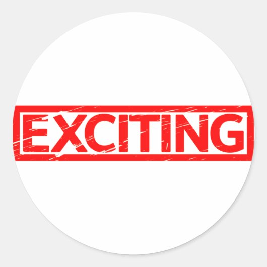 Sticker Rond Timbre excitant (Devant)