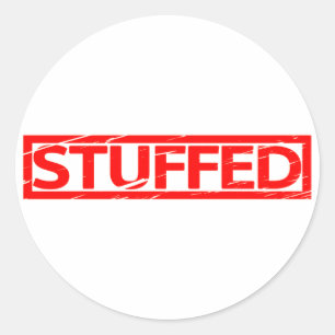 Sticker Rond Timbre fourré