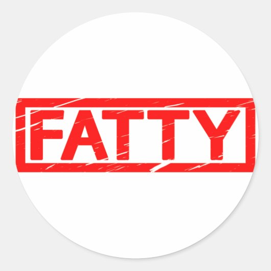Sticker Rond Timbre gras (Devant)