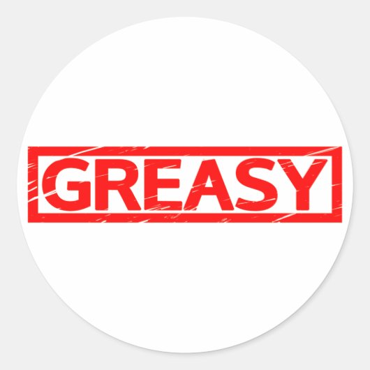 Sticker Rond Timbre gras (Devant)