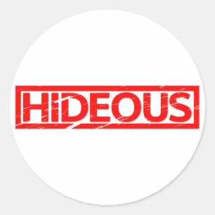 Sticker Rond Timbre Hide