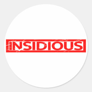 Sticker Rond Timbre invisible