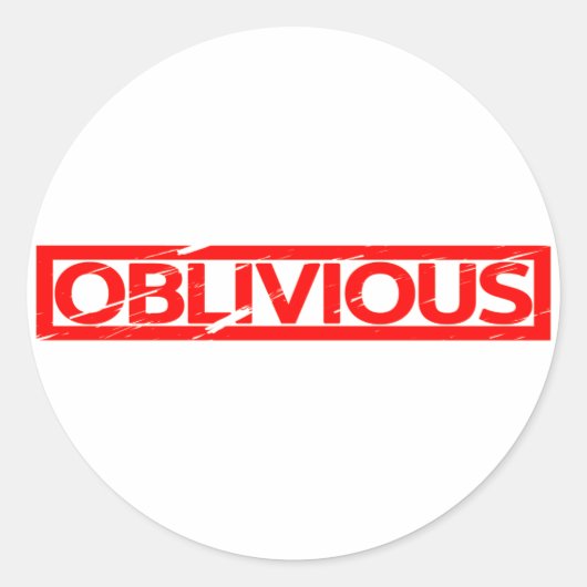 Sticker Rond Timbre invisible (Devant)