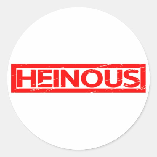 Sticker Rond Timbre lourd (Devant)
