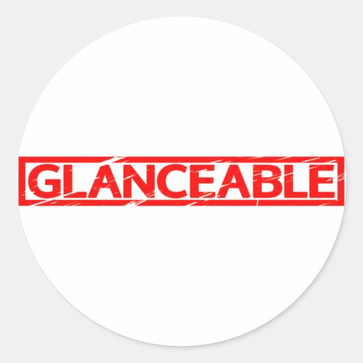 Sticker Rond Timbre lumineux (Devant)