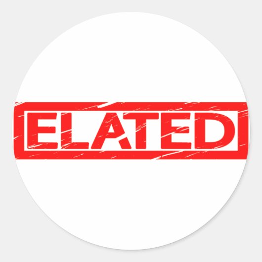 Sticker Rond Timbre monté (Devant)