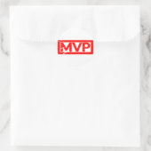 Sticker Rond Timbre MVP (Sac)