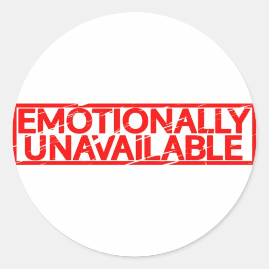 Sticker Rond Timbre non disponible (Devant)