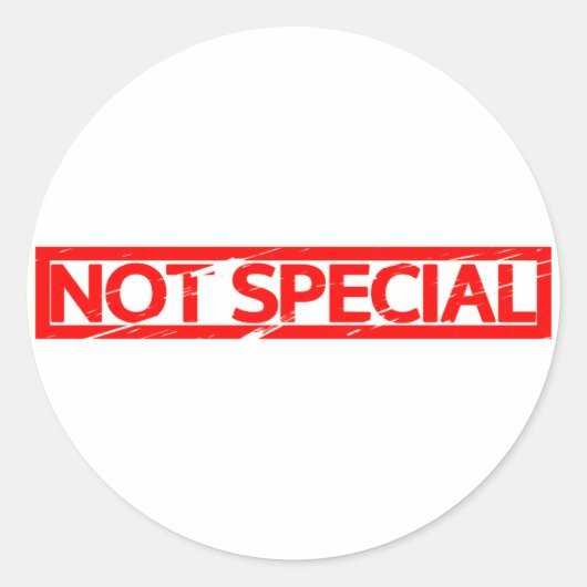 Sticker Rond Timbre non spécial (Devant)