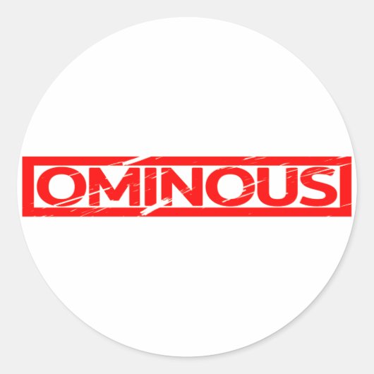 Sticker Rond Timbre Ominant (Devant)