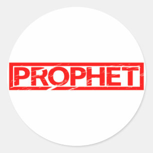 Sticker Rond Timbre Prophète
