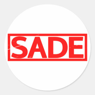 Sticker Rond Timbre Sade