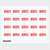 Sticker Rond Timbre sec (Feuille)
