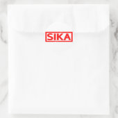 Sticker Rond Timbre Sika (Sac)