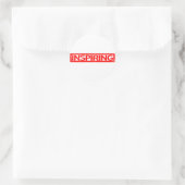 Sticker Rond Timbre source (Sac)
