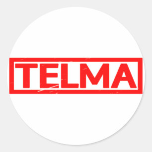 Sticker Rond Timbre Telma