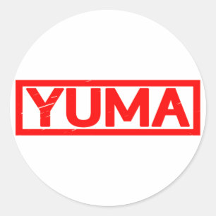 Sticker Rond Timbre Yuma