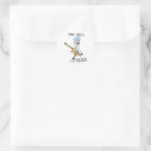 Sticker Rond Tiny Rick Classic (Sac)