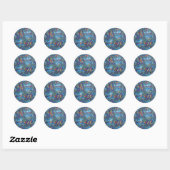 Sticker Rond Titirangi (Feuille)