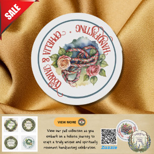 STICKER ROND TITULAIRES À MANIPULATION TARTAN POUR FAVORISER LE