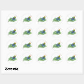 Sticker Rond Toad Prince (Feuille)