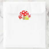 Sticker Rond toadstool-220227 toadstool toadstools art mignon r (Sac)