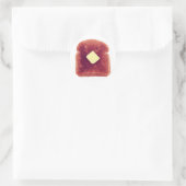 Sticker Rond Toast ! (Sac)
