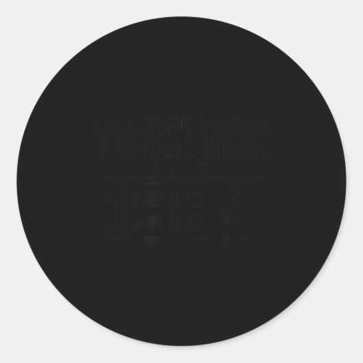 Sticker Rond Together Since 1989 Couple Shirt Valentines Day  (Devant)