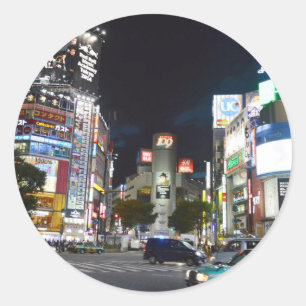 Sticker Rond Tokyo