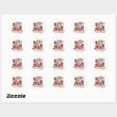 Sticker Rond Tom et Jerry Fit To Be Lied (Feuille)
