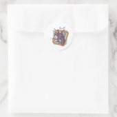 Sticker Rond Tom Scaredy Cat (Sac)