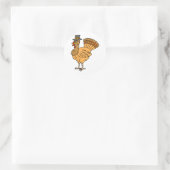 Sticker Rond Tom Turquie (Sac)