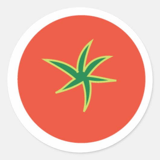 Sticker Rond Tomate (Devant)