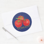 Sticker Rond Tomates rouges à sucer (Enveloppe)
