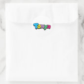 Sticker Rond Tonya (Sac)