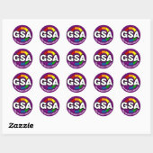 Sticker rond ToonB GSA (Feuille)