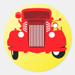 Sticker Rond Toot ! Toot !