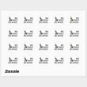 Sticker Rond TOP Big Chaussures Big World (Feuille)