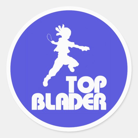 Sticker Rond Top Blader Logo (Devant)