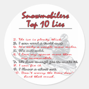 Sticker Rond top dix-on-Black-png