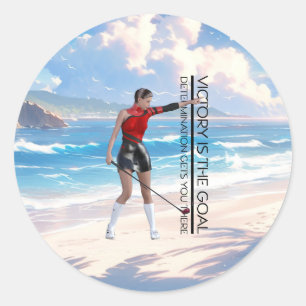 Sticker Rond TOP Golf Victory
