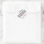 Sticker Rond TOP Gymnastique (Sac)