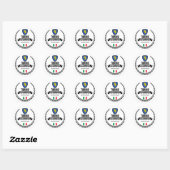 Sticker Rond Torino (Feuille)