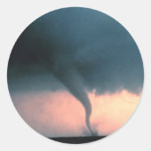 Sticker Rond Tornade (Devant)