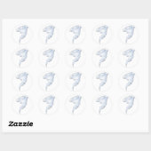 Sticker Rond Tornade (Feuille)