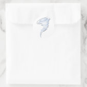 Sticker Rond Tornade (Sac)
