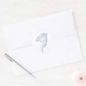 Sticker Rond Tornade (Enveloppe)