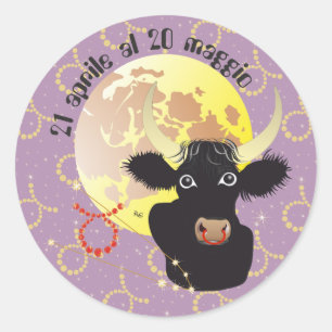 Sticker Rond Toro 21 abrile al 20 maggio