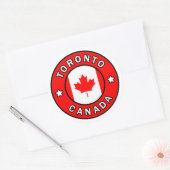 Sticker Rond Toronto Canada (Enveloppe)