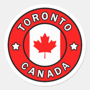 Sticker Rond Toronto Canada